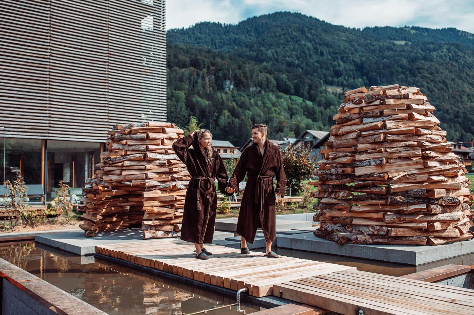 Hotel Gams zu zweit Bezau Exterior foto