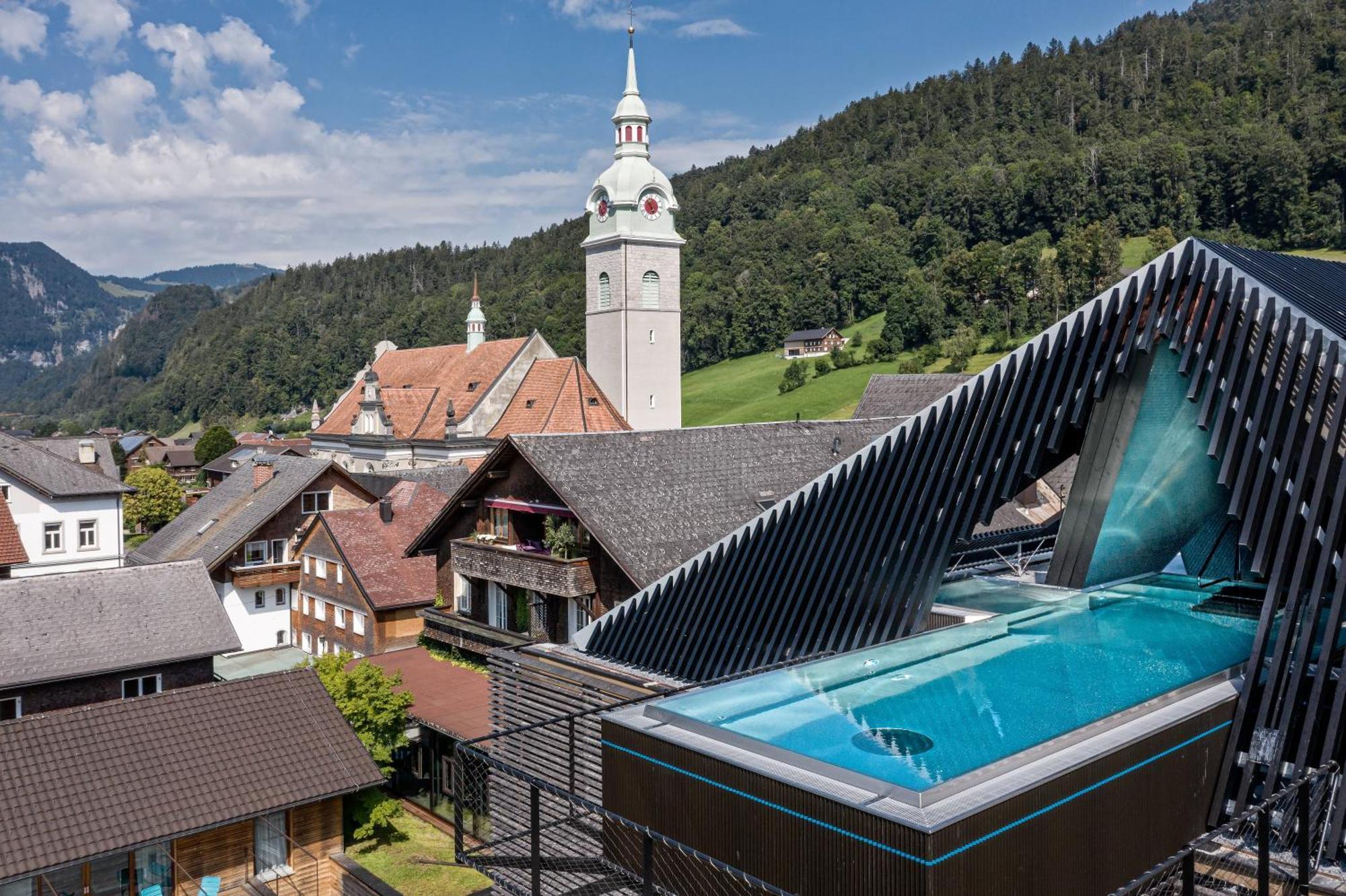 Hotel Gams zu zweit Bezau Exterior foto